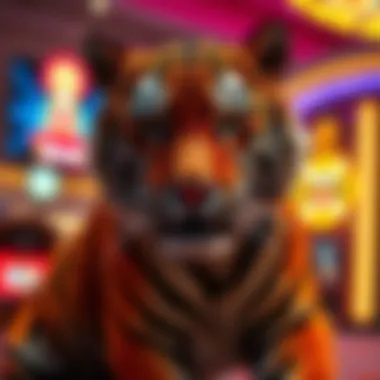 Symbolic representation of tigers in casino culture