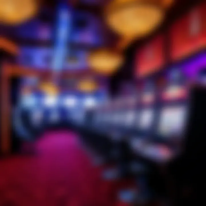 An Alluring Atmosphere: The Heart of Luxury Gambling Glamorous casino environment showcasing luxury gaming