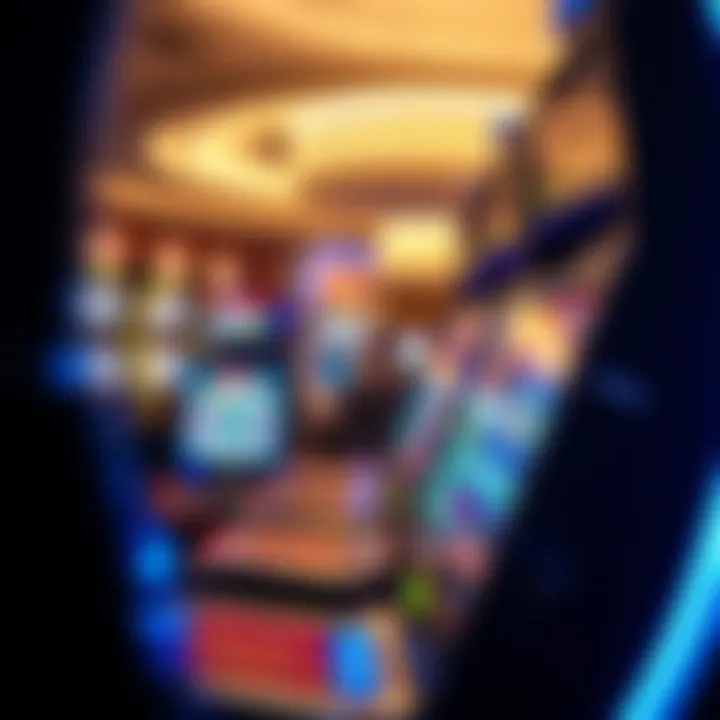 Cutting-Edge Technology: Experience the Future of Gaming High-tech interface of a premium gaming machine