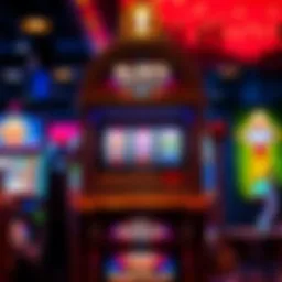 Luxurious slot machine with ornate design