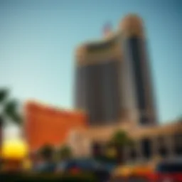 Exterior view of Palazzo Tower showcasing its modern architecture