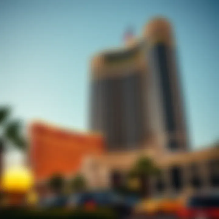 Exterior view of Palazzo Tower showcasing its modern architecture