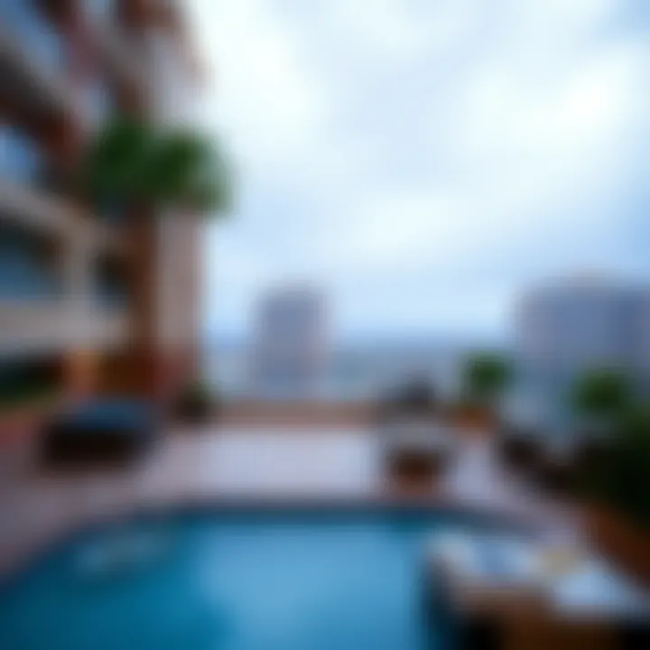 Overview of the resort amenities at Palazzo Tower