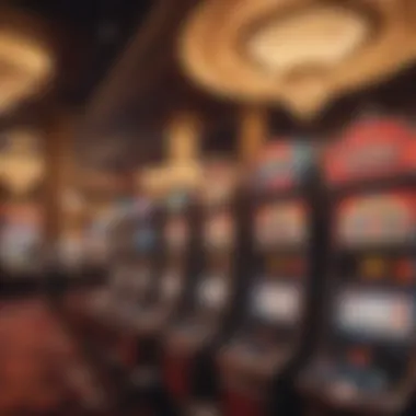 Vibrant atmosphere of a Las Vegas casino