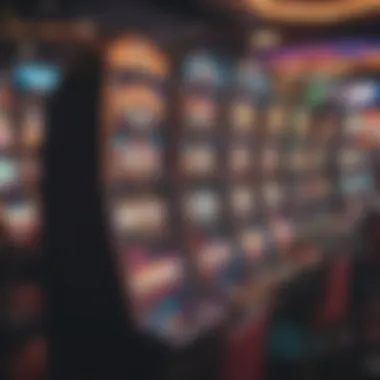 Colorful display of free online slots at Winstar Casino