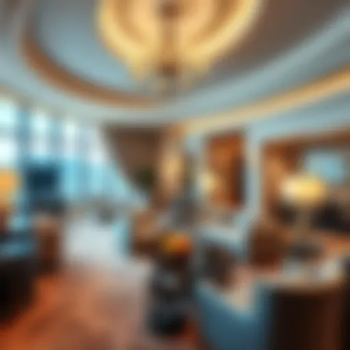 Luxurious interior design of a Wynn Villa showcasing elegance and sophistication