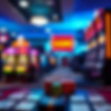 Graph showcasing the decline in online gambling participation