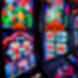 Guns and Roses slot machine with vibrant graphics