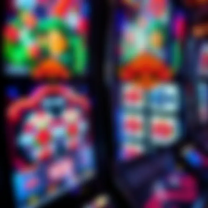 Guns and Roses slot machine with vibrant graphics