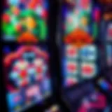 Vibrant Graphics of Guns and Roses Slot Machine Guns and Roses slot machine with vibrant graphics