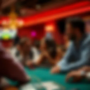 Lively Gaming Atmosphere Guests enjoying a lively gaming atmosphere with laughter