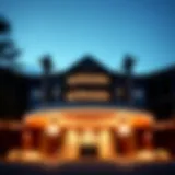 Exterior view of Kewadin Casino showcasing its unique architecture