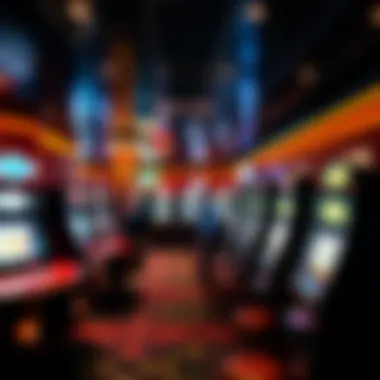 Diverse Gaming Options at Kewadin Casino Interior of Kewadin Casino featuring gaming tables and slot machines