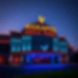 Exterior view of Kickapoo Eagle Pass Casino showcasing its architectural design