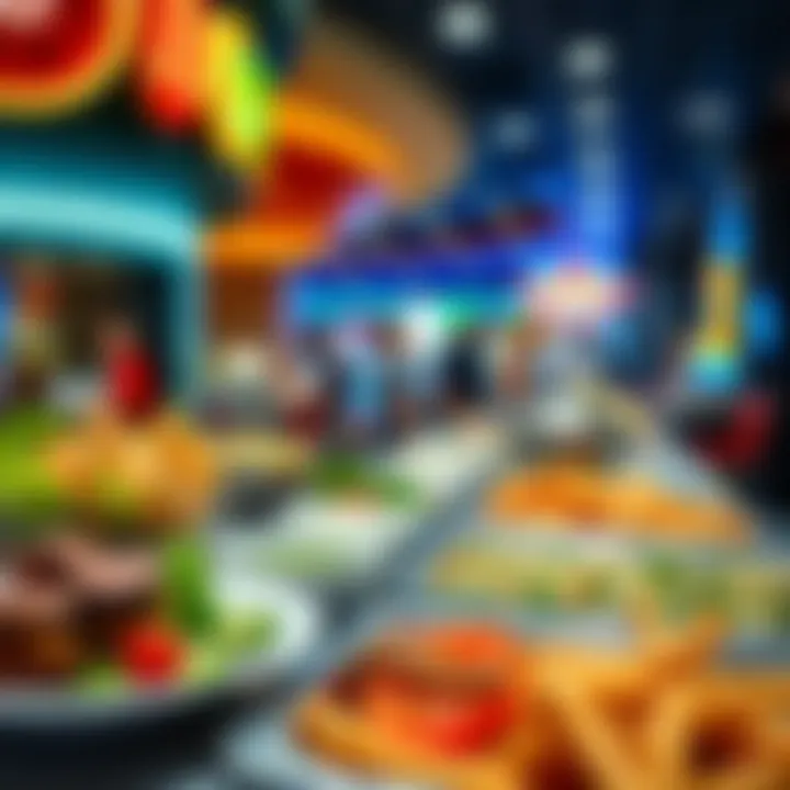 Healthy Dietary Options at Las Vegas Buffets A variety of healthy and dietary-friendly options available at a buffet