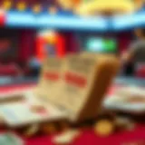 Conceptual illustration of lottery ticket distribution