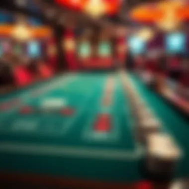 Illustration of different baccarat game variants