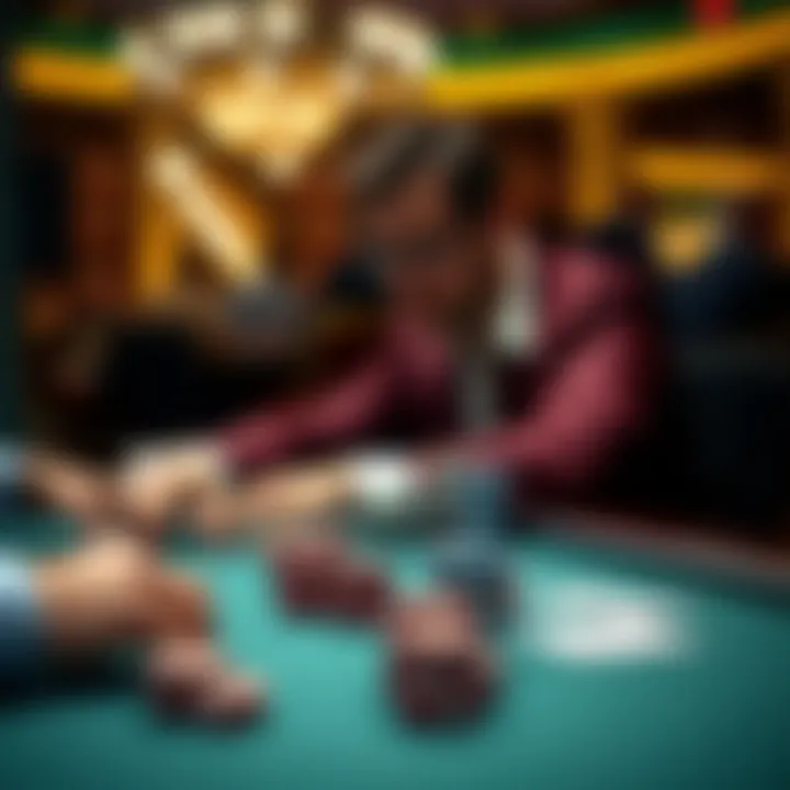 Psychological aspects of poker during gameplay