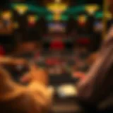 Strategic Layout of the Game Strategic layout of Super Texas Hold'em table