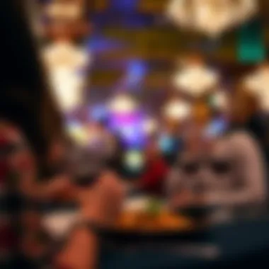 Indulgent Dining Experience Indulgent dining experience at one of the hotel restaurants