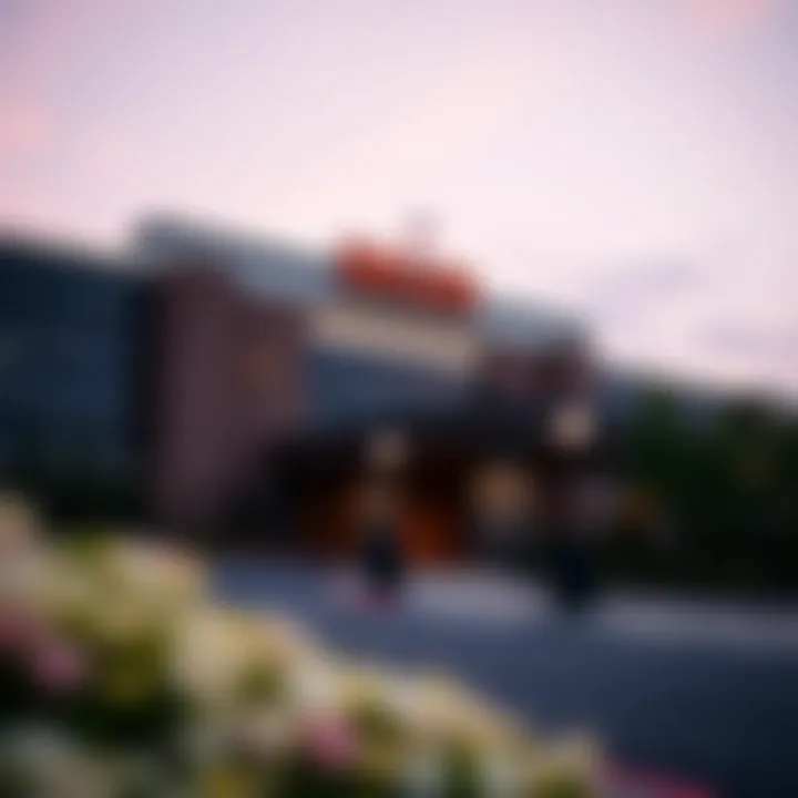 Exterior View of MGM Casino Springfield Hotel Exterior view of MGM Casino Springfield Hotel showcasing architecture