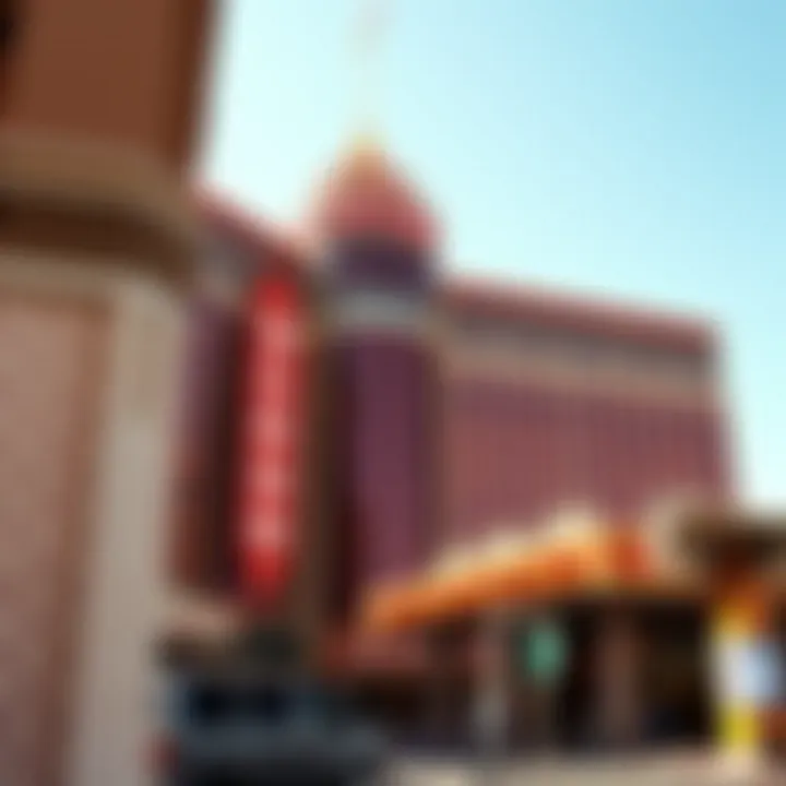 The Grandeur of MGM Hotel Exterior view of MGM Hotel showcasing its grandeur