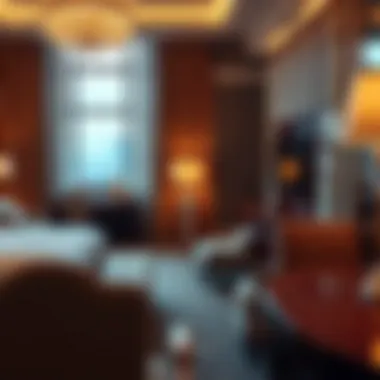 Luxurious Suite at MGM Hotel Luxurious hotel suite at MGM with stunning decor