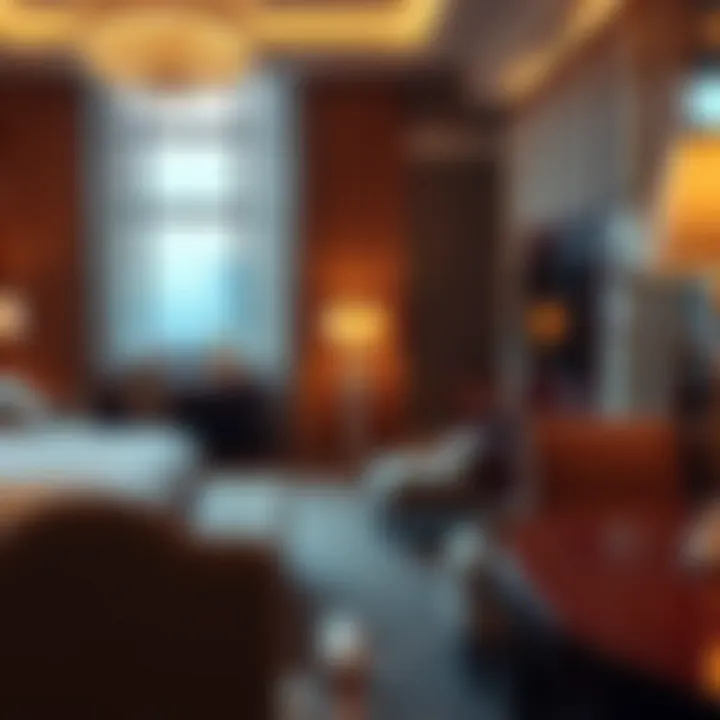 Luxurious Suite at MGM Hotel Luxurious hotel suite at MGM with stunning decor