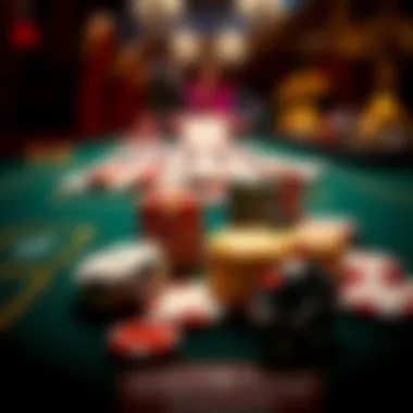 Close-up of sophisticated game pieces used in millionaire games