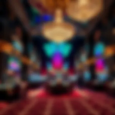 Opulence Inside Monte Carlo Casino Luxurious interior design highlighting opulence and sophistication
