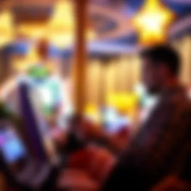 Finding Great Deals on Hotel Stays A traveler checking hotel rates online