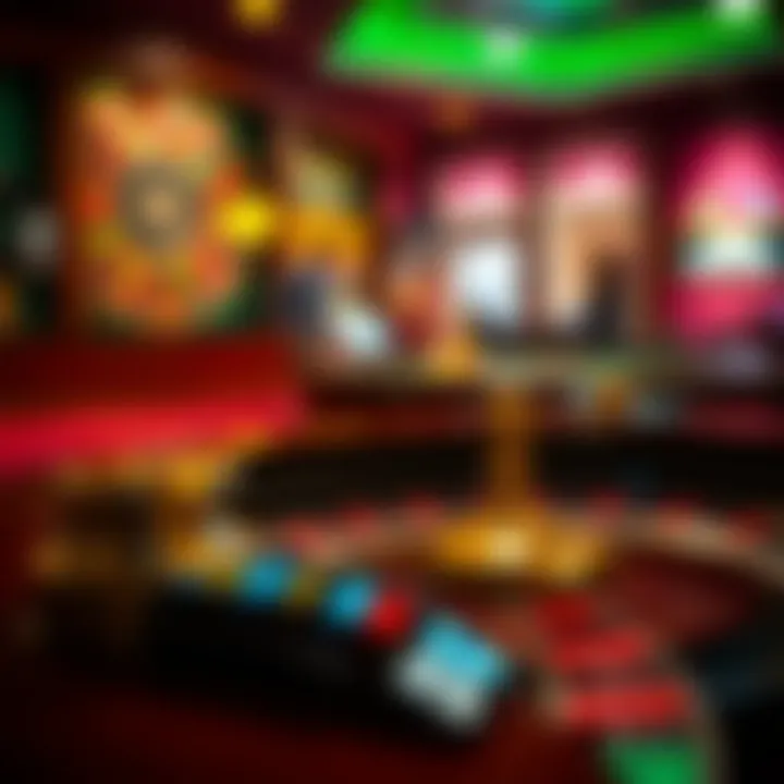 A strategic overview of roulette betting strategies visually represented with engaging graphics