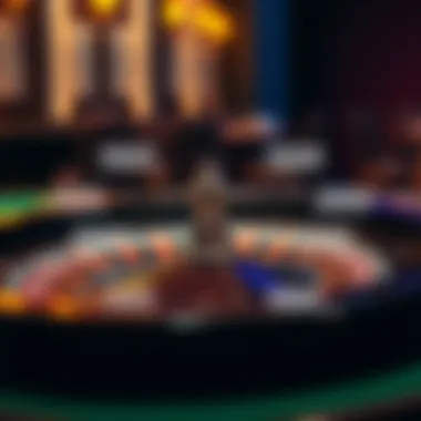 A detailed illustration highlighting key features of various roulette variants available online