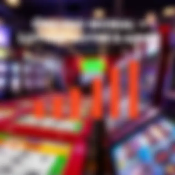 Economic impact graph of online lottery games