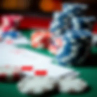 Essential poker chips and cards