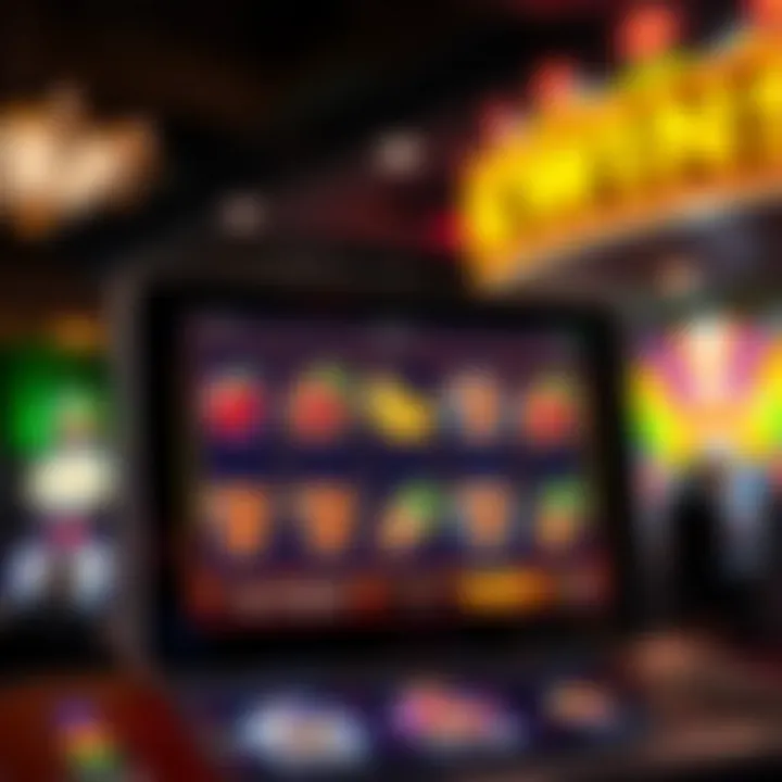 A screen showcasing high payout wins from a slot game