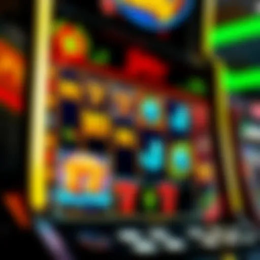 A vibrant slot machine displaying exciting symbols and gameplay
