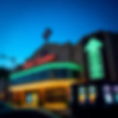 The vibrant exterior of Turtle Lake Casino