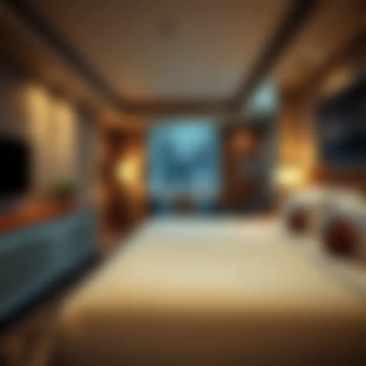 Modern amenities in Parx Casino Hotel room