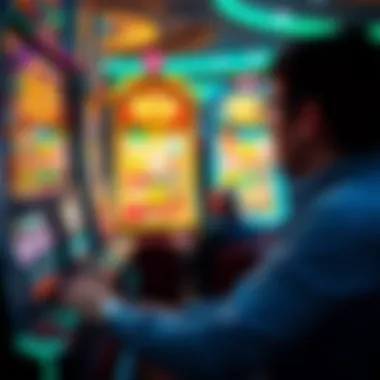 Player Engagement in Rising Fortune Slot Gaming Visual representation of player engagement in slot gaming