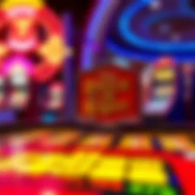 A vibrant depiction of the Price Is Right casino game board showcasing its unique features and design.