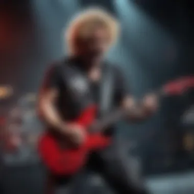 Sammy Hagar performing live on stage in Las Vegas