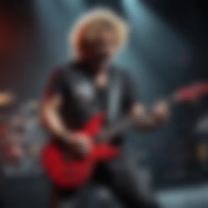 Sammy Hagar performing live on stage in Las Vegas