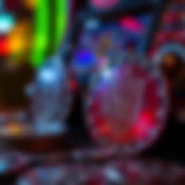 A detailed view of Silver Strike slot machine coins showcasing their unique designs