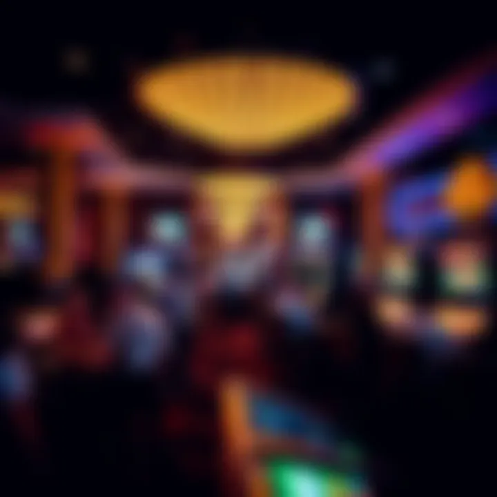 Dynamic Atmosphere of South Pointe Casino Lively atmosphere with guests enjoying various games