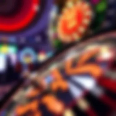 The Thrill of Winning A close-up view of a winning spin on the wheel