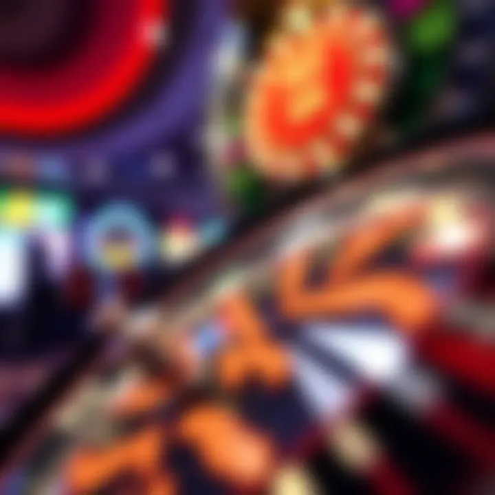 The Thrill of Winning A close-up view of a winning spin on the wheel