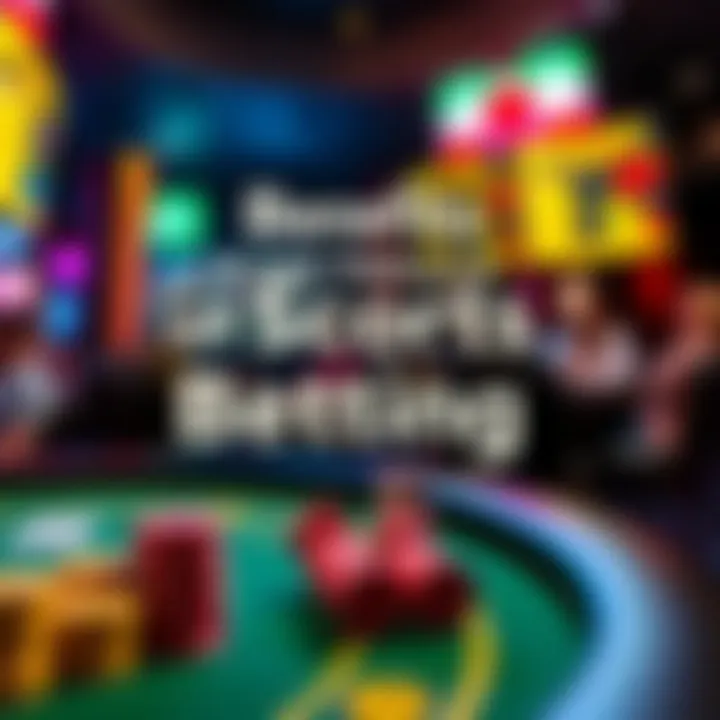 Graphic showcasing benefits and pitfalls of sports betting