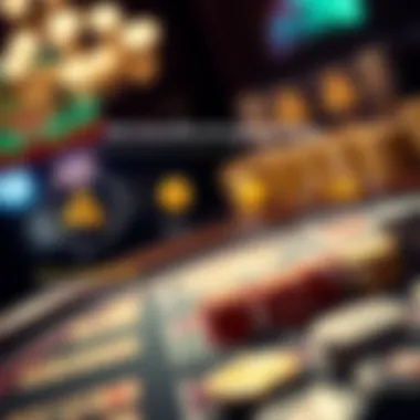 Conceptual diagram showing the risks and benefits of crypto gambling.