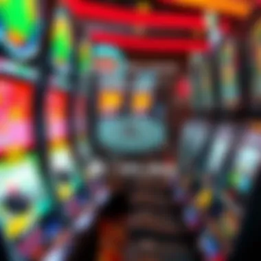 Diagram illustrating strategies for maximizing returns on slot machines